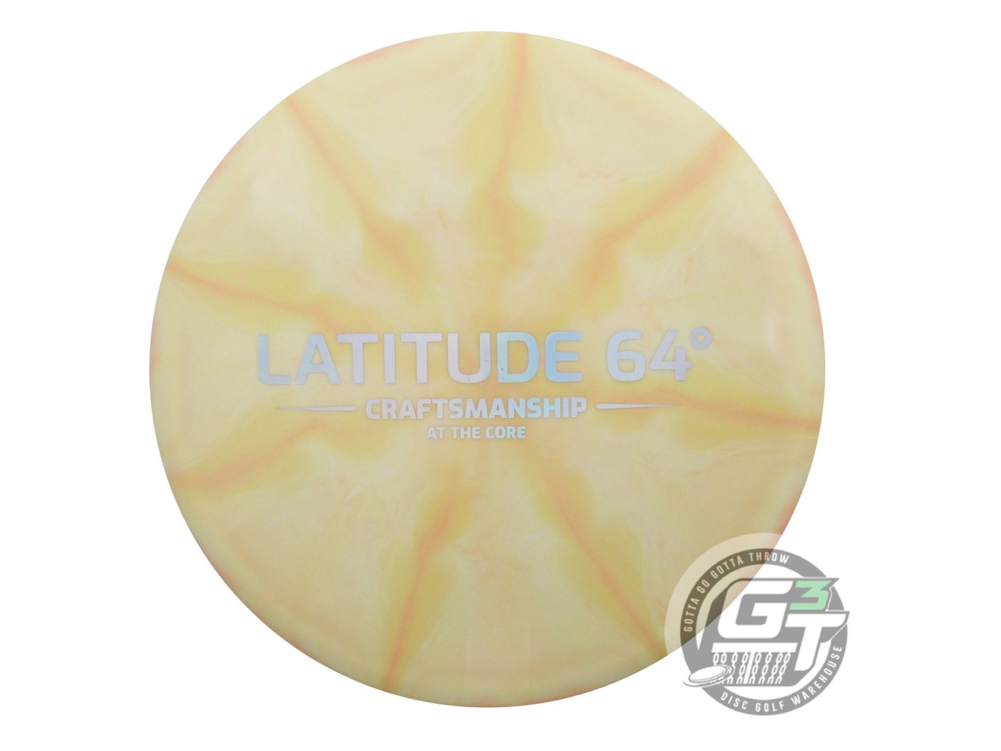 Latitude 64 Limited Edition National Disc Golf Day Gold Ice Burst Claymore Midrange Golf Disc (Individually Listed)