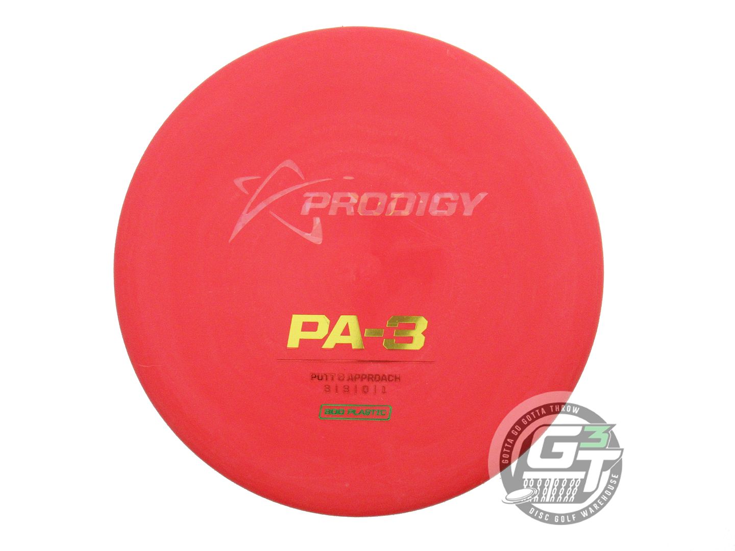 Prodigy 300 Series PA3 Putter Golf Disc (Individually Listed)