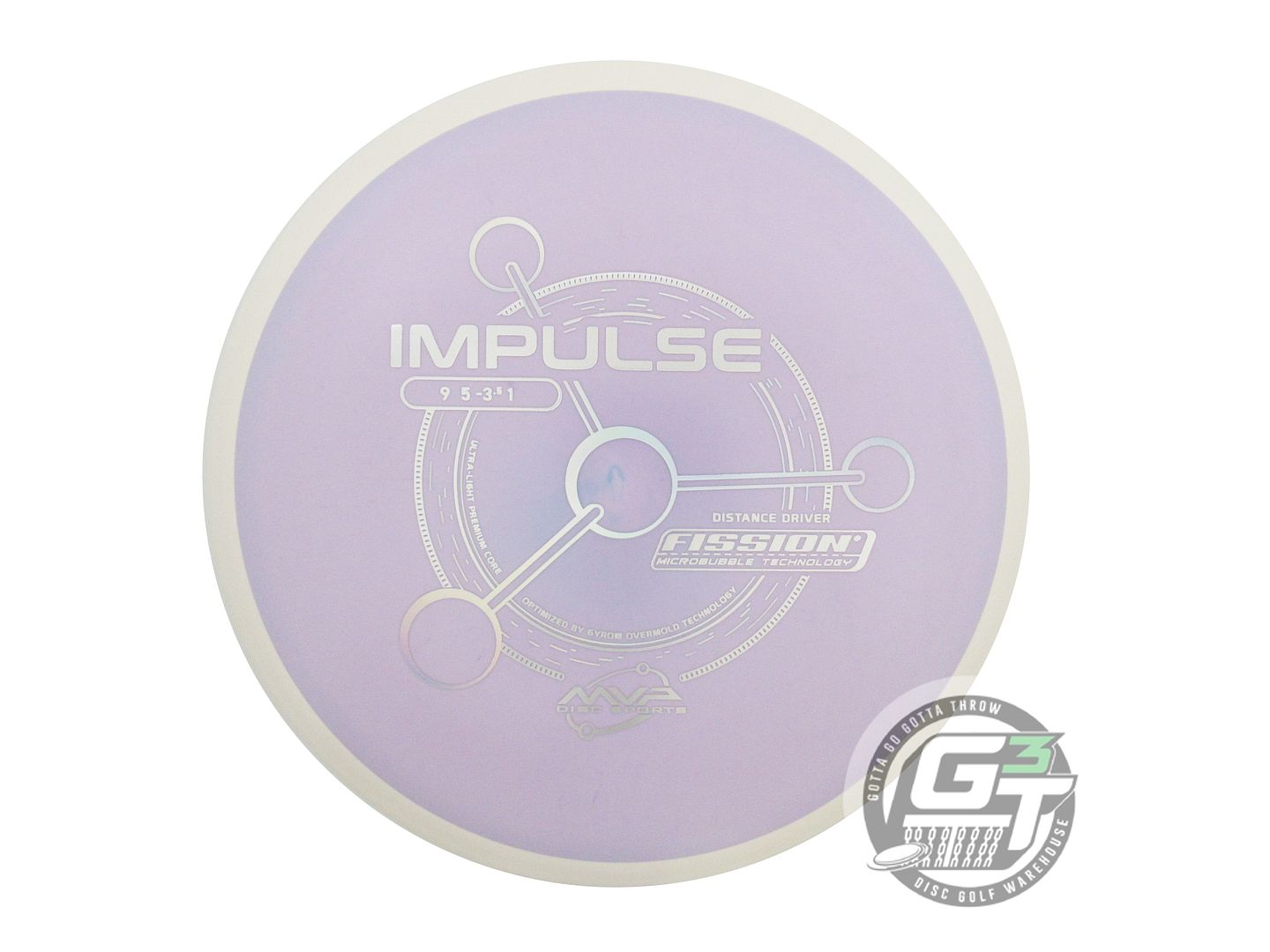 MVP Fission Impulse Distance Driver Golf Disc (Individually Listed)