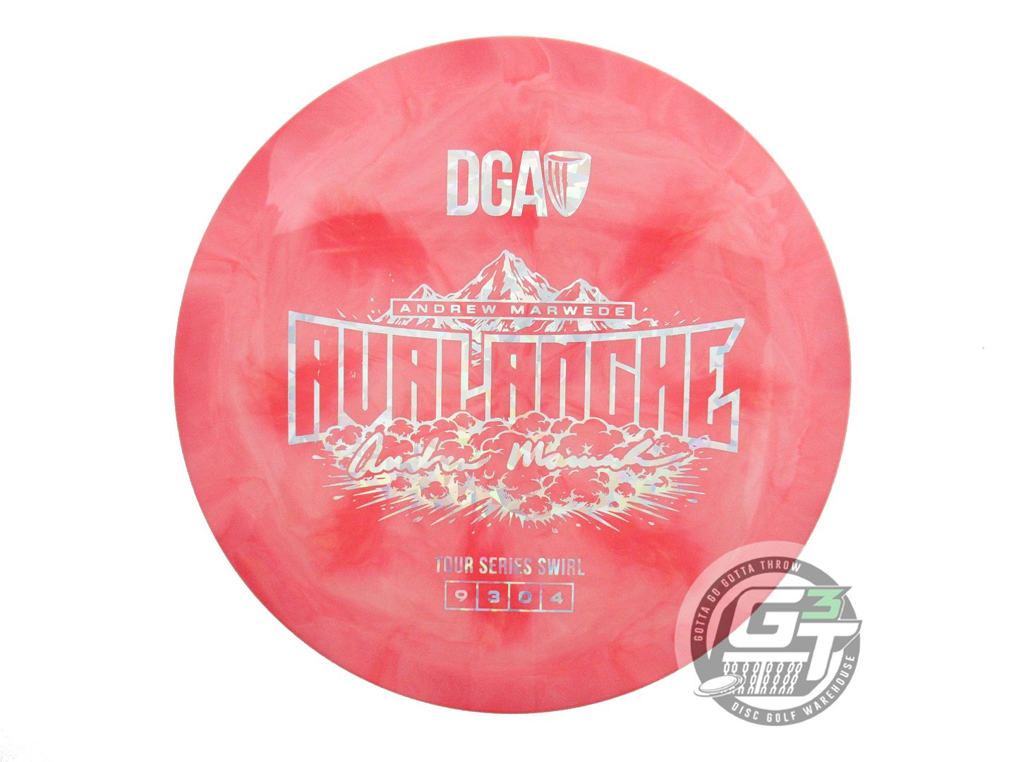 DGA Limited Edition 2026 Tour Series Andrew Marwede Special Blend Avalanche Fairway Driver Golf Disc (Individually Listed)