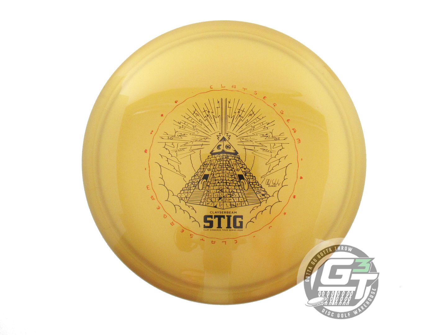 Kastaplast Limited Edition 2024 Team Series Clay Edwards K1 Hard Stig Midrange Golf Disc (Individually Listed)