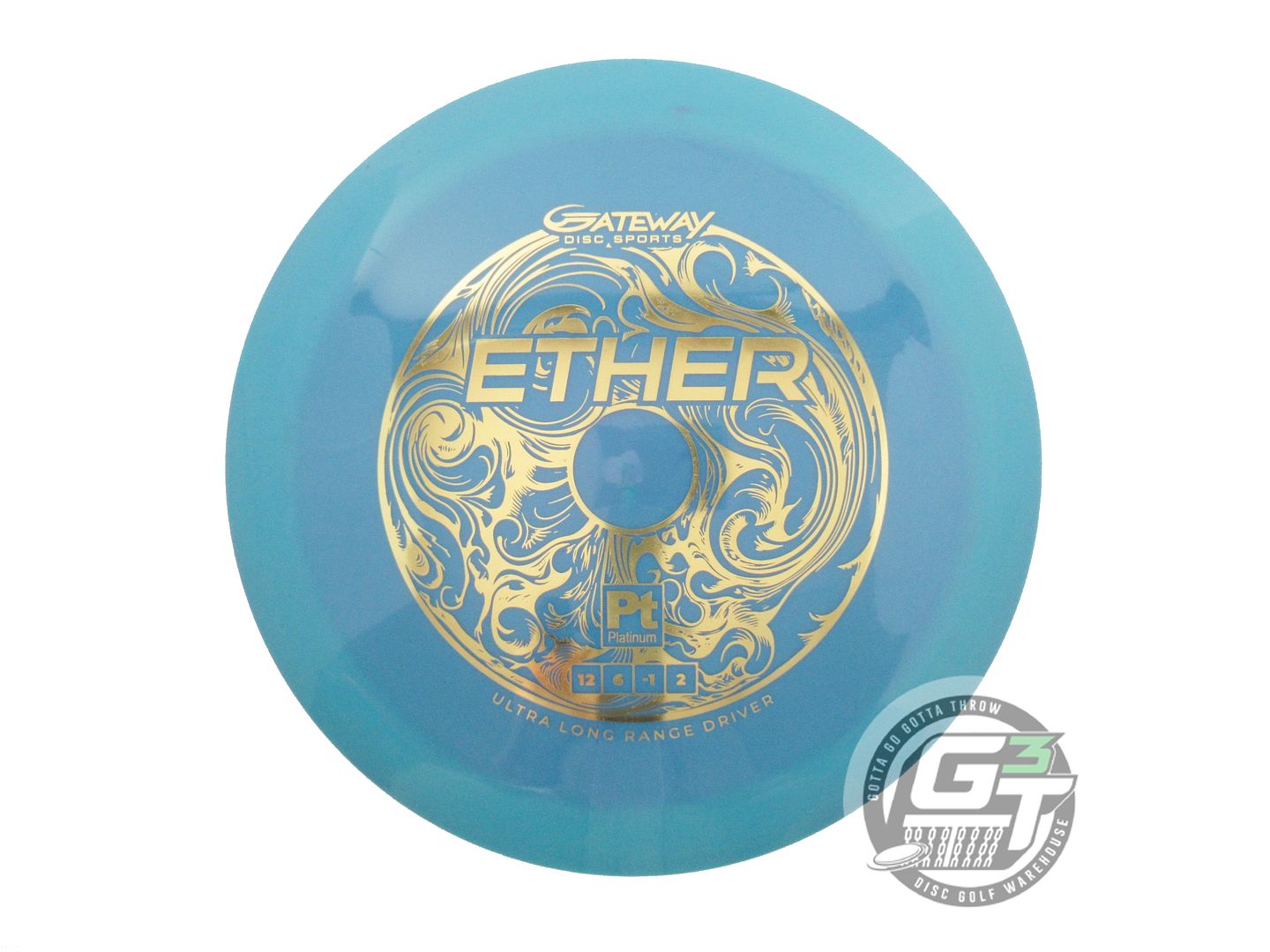 Gateway Platinum Ether Distance Driver Golf Disc (Individually Listed)