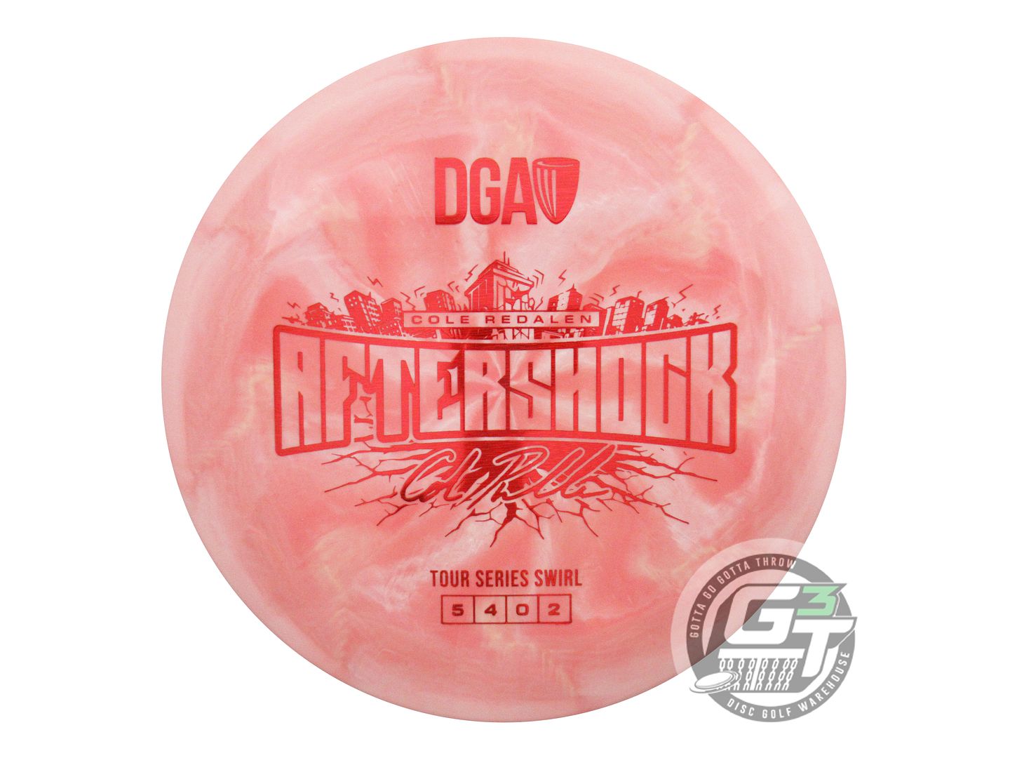 DGA Limited Edition 2026 Tour Series Cole Redalen Special Blend Aftershock Midrange Golf Disc (Individually Listed)