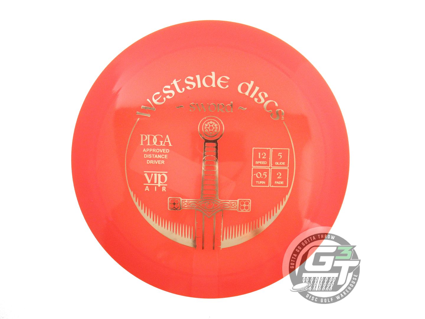 Westside VIP AIR Sword Distance Driver Golf Disc (Individually Listed)