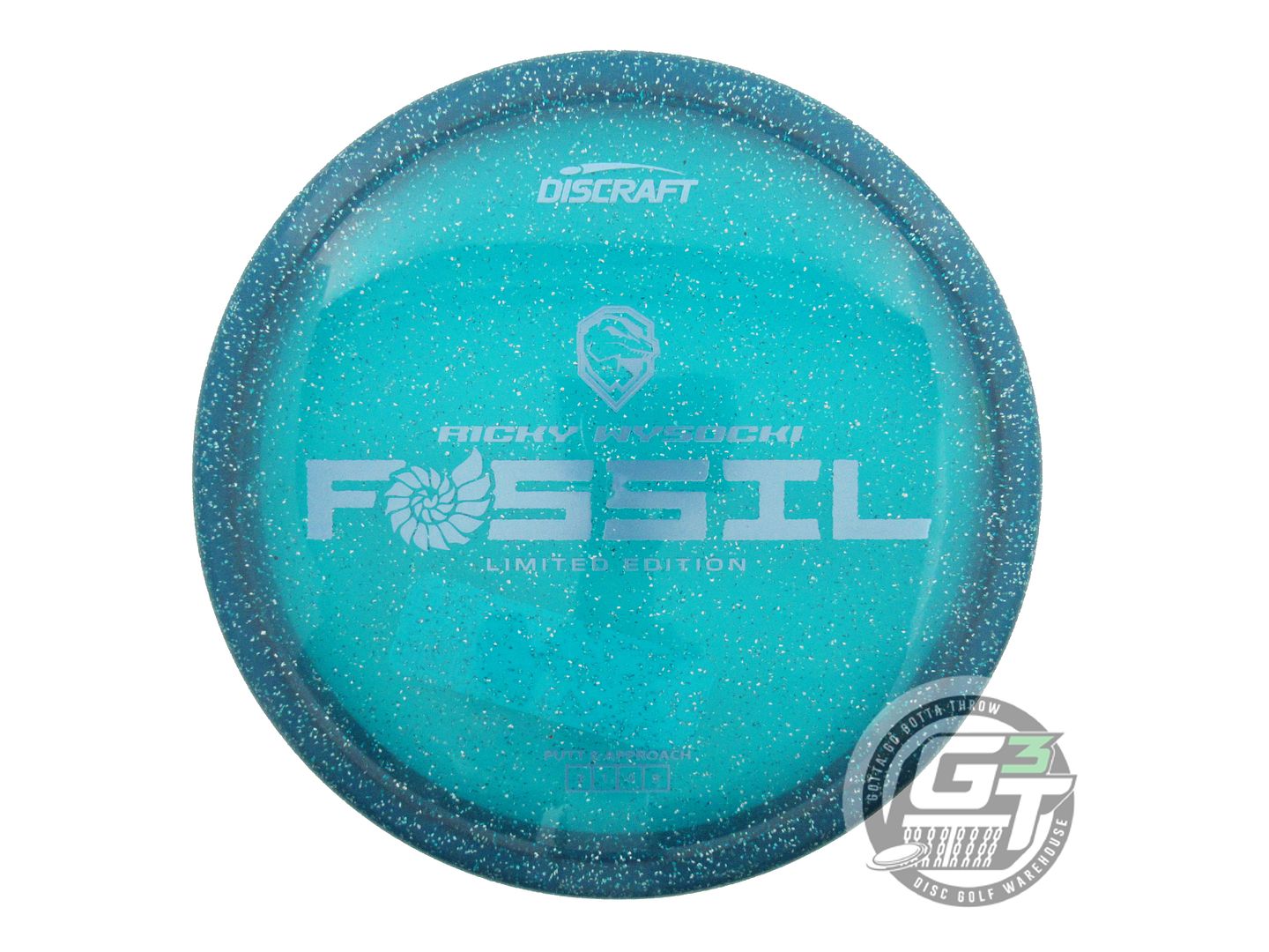 Discraft Limited Edition Ricky Wysocki Sparkle Elite Z Fossil Putter Golf Disc (Individually Listed)