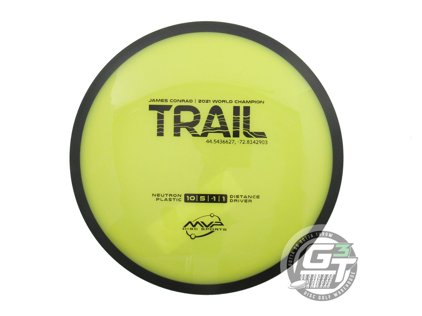 MVP Neutron Trail [James Conrad 1X] Distance Driver Golf Disc (Individually Listed)