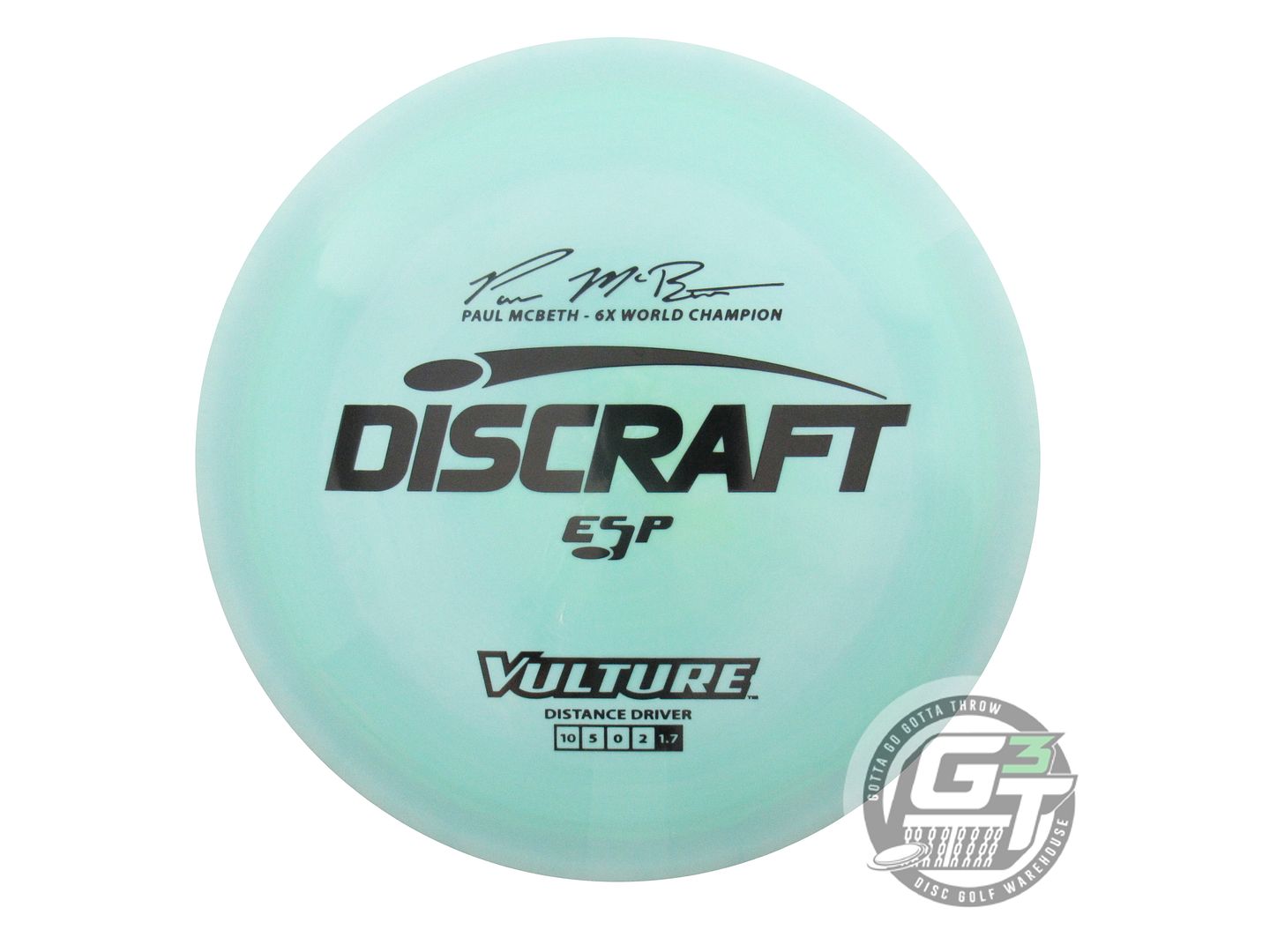 Discraft ESP Vulture [Paul McBeth 6X] Distance Driver Golf Disc (Individually Listed)