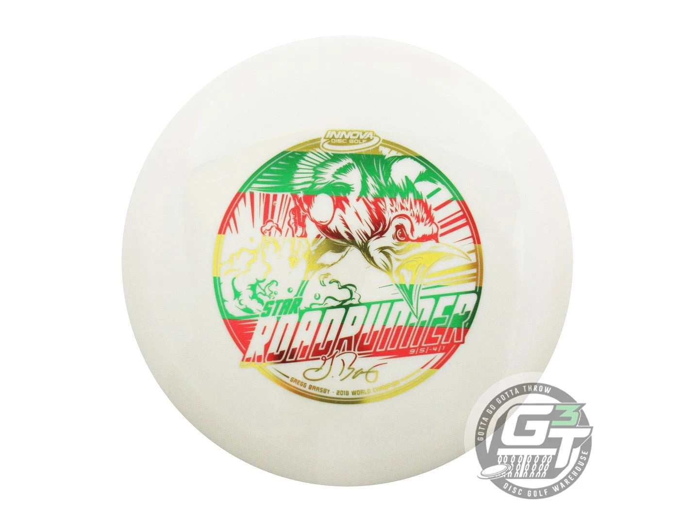 Innova Star Roadrunner [Gregg Barsby 1X] Distance Driver Golf Disc (Individually Listed)