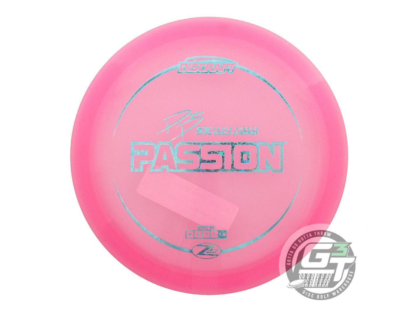 Discraft Paige Pierce Signature Z Lite Passion Fairway Driver Golf Disc (Individually Listed)