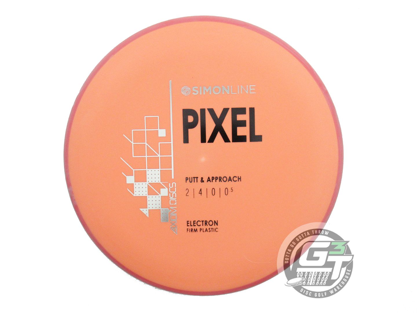 Axiom Simon Line Electron Firm Pixel [Simon Lizotte] Putter Golf Disc (Individually Listed)