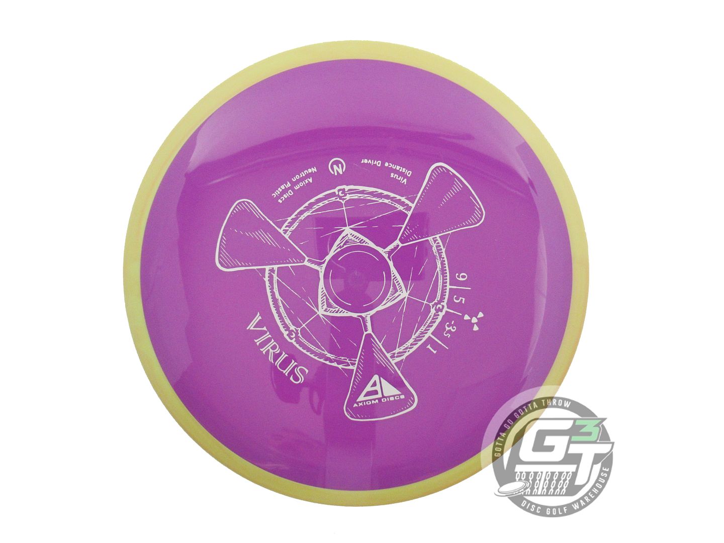 Axiom Neutron Virus Distance Driver Golf Disc (Individually Listed)