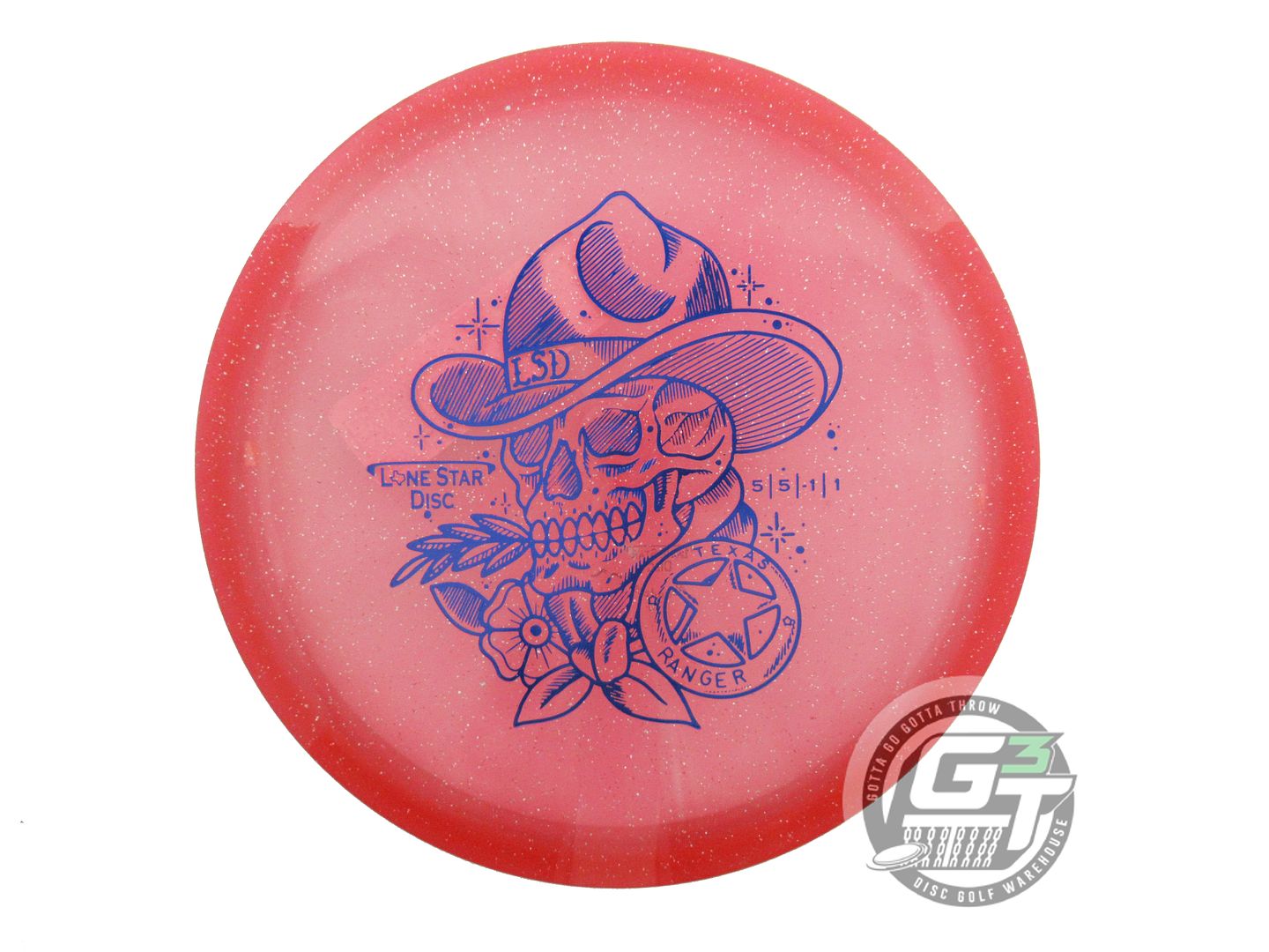 Lone Star Artist Series Founder's Texas Ranger Midrange Golf Disc (Individually Listed)