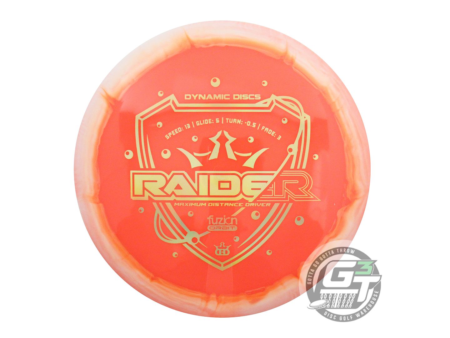 Dynamic Discs Fuzion Orbit Raider Distance Driver Golf Disc (Individually Listed)