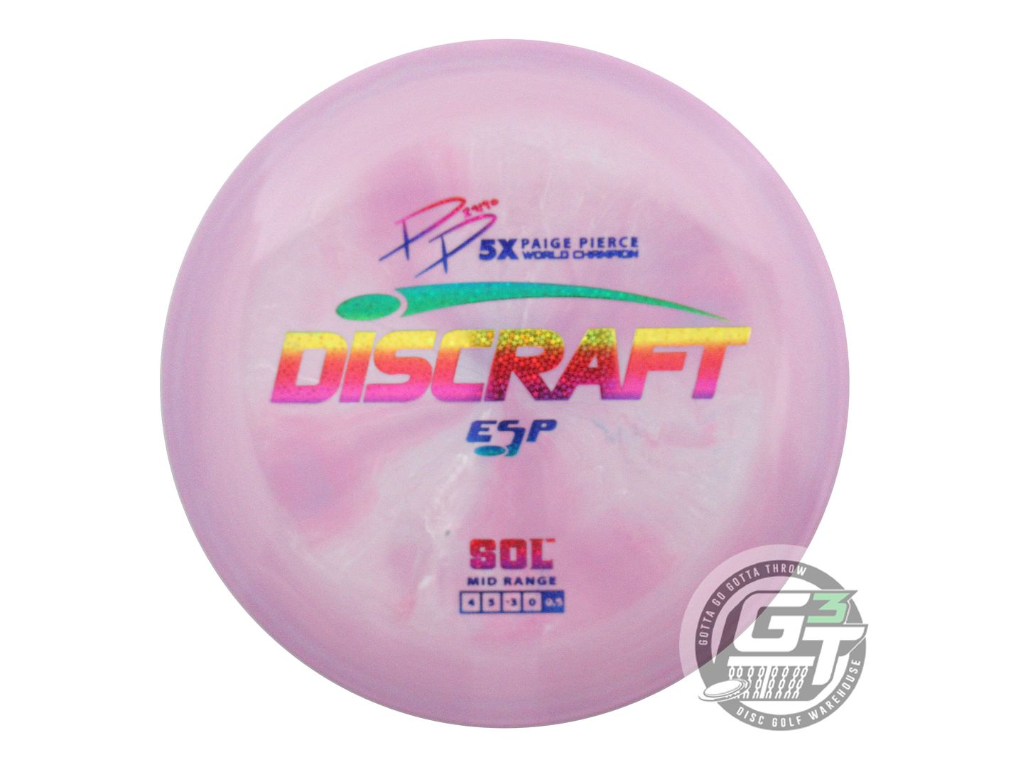 Discraft ESP Sol [Paige Pierce 5X] Midrange Golf Disc (Individually Listed)