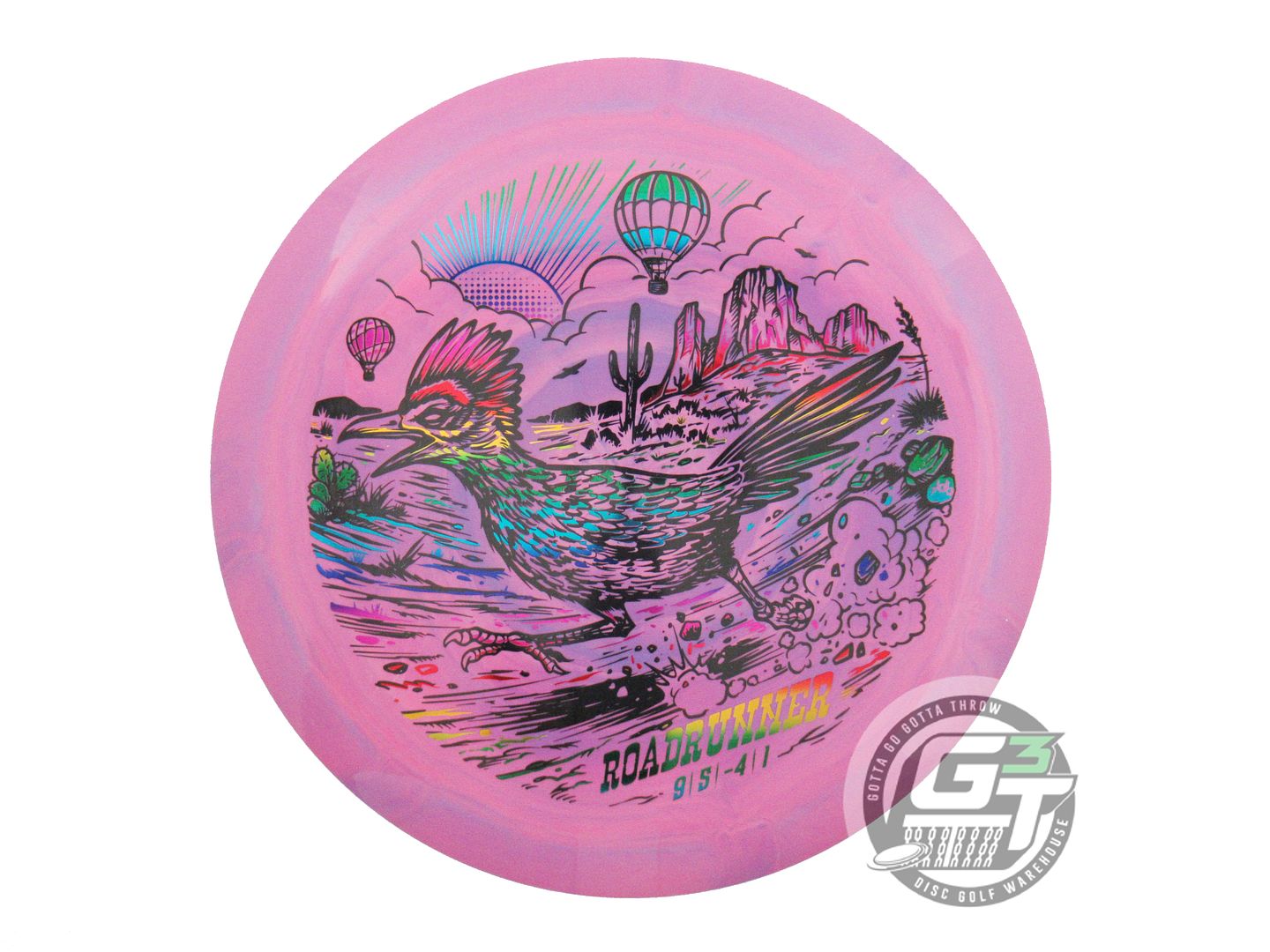 Innova Limited Edition Wild West Stamp Swirl Star Roadrunner Distance Driver Golf Disc (Individually Listed)