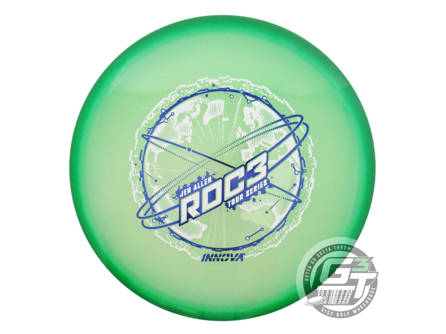 Innova Limited Edition 2026 Tour Series Jen Allen Proto Glow Halo Champion Roc3 Midrange Golf Disc (Individually Listed)
