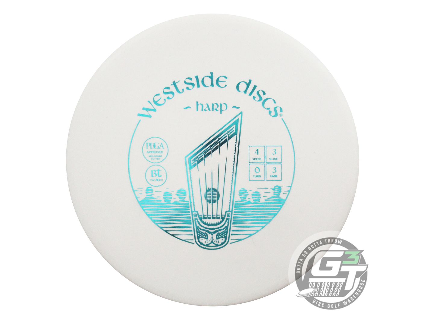 Westside BT Medium Harp Putter Golf Disc (Individually Listed)