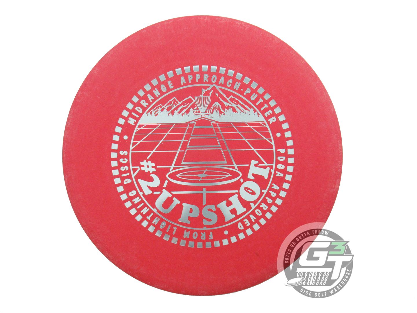 Lightning Standard #2 Upshot Putter Golf Disc (Individually Listed)