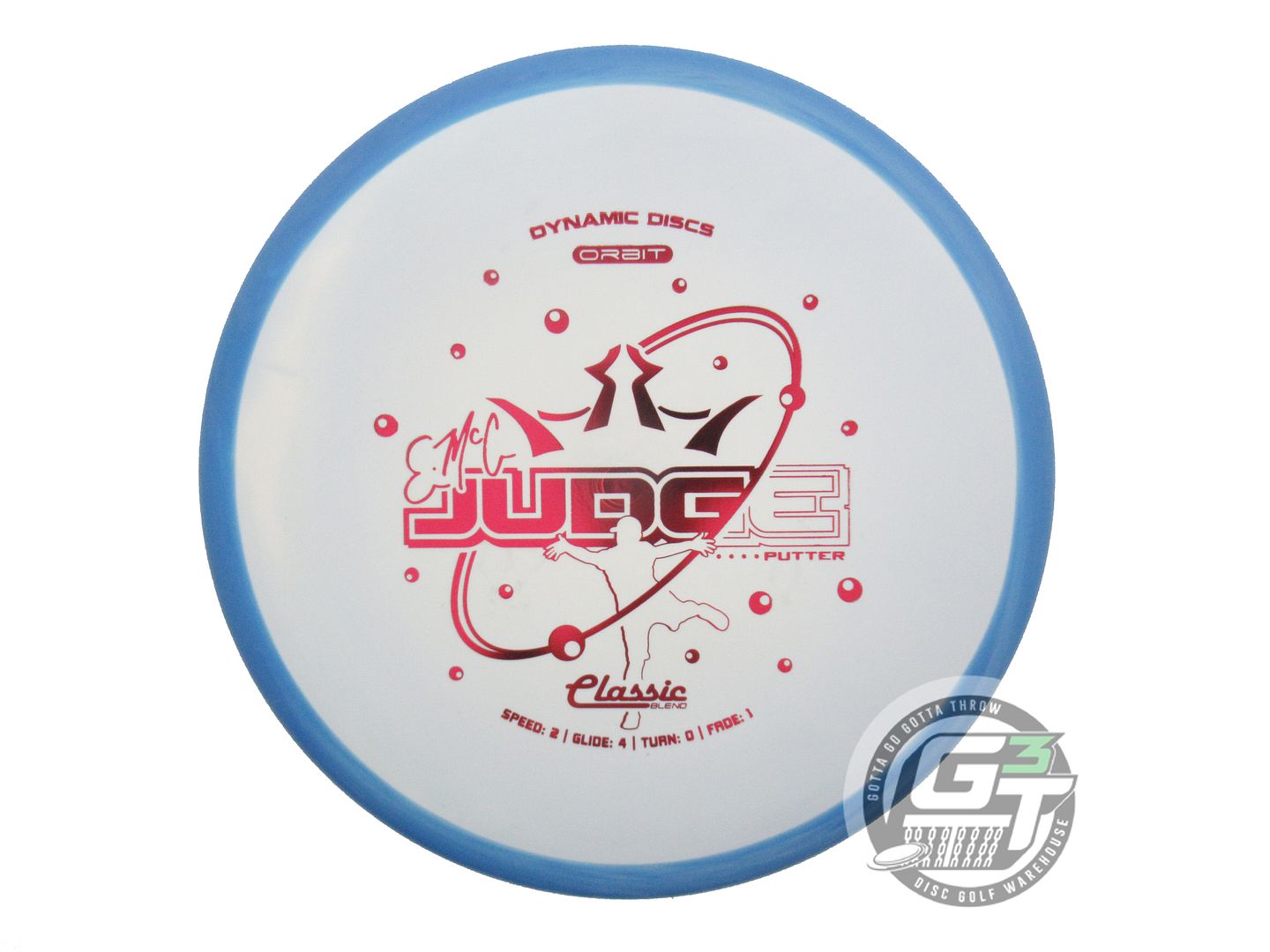 Dynamic Discs Classic Blend Orbit EMAC Judge Putter Golf Disc (Individually Listed)