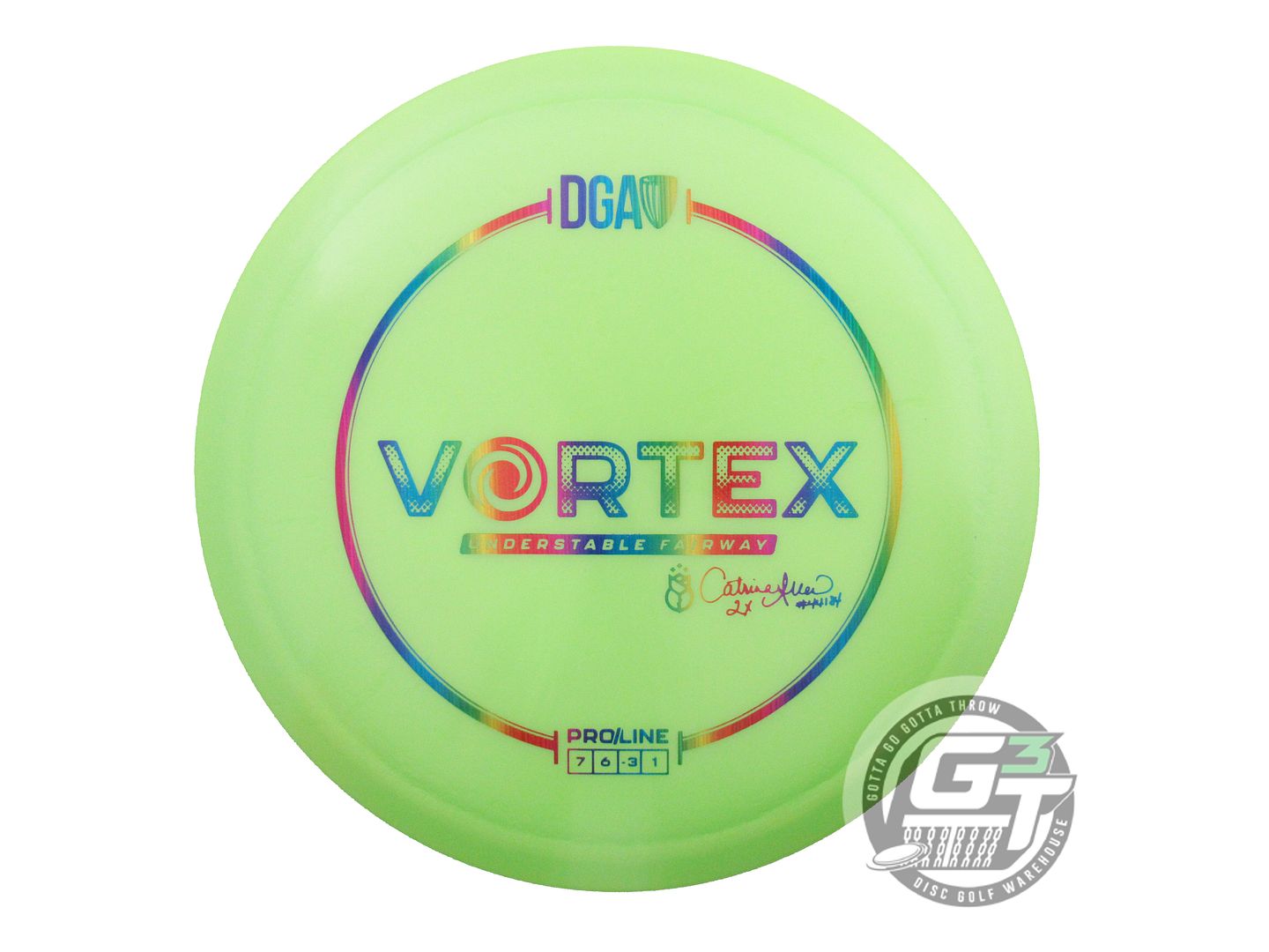 DGA ProLine Vortex [Catrina Allen 2X] Fairway Driver Golf Disc (Individually Listed)