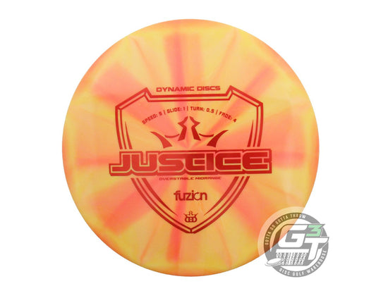 Dynamic Discs Fuzion Burst Justice Midrange Golf Disc (Individually Listed)