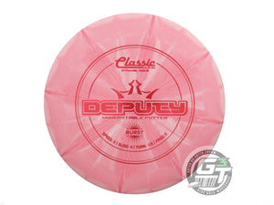 Dynamic Discs Classic Blend Burst Deputy Putter Golf Disc (Individually Listed)