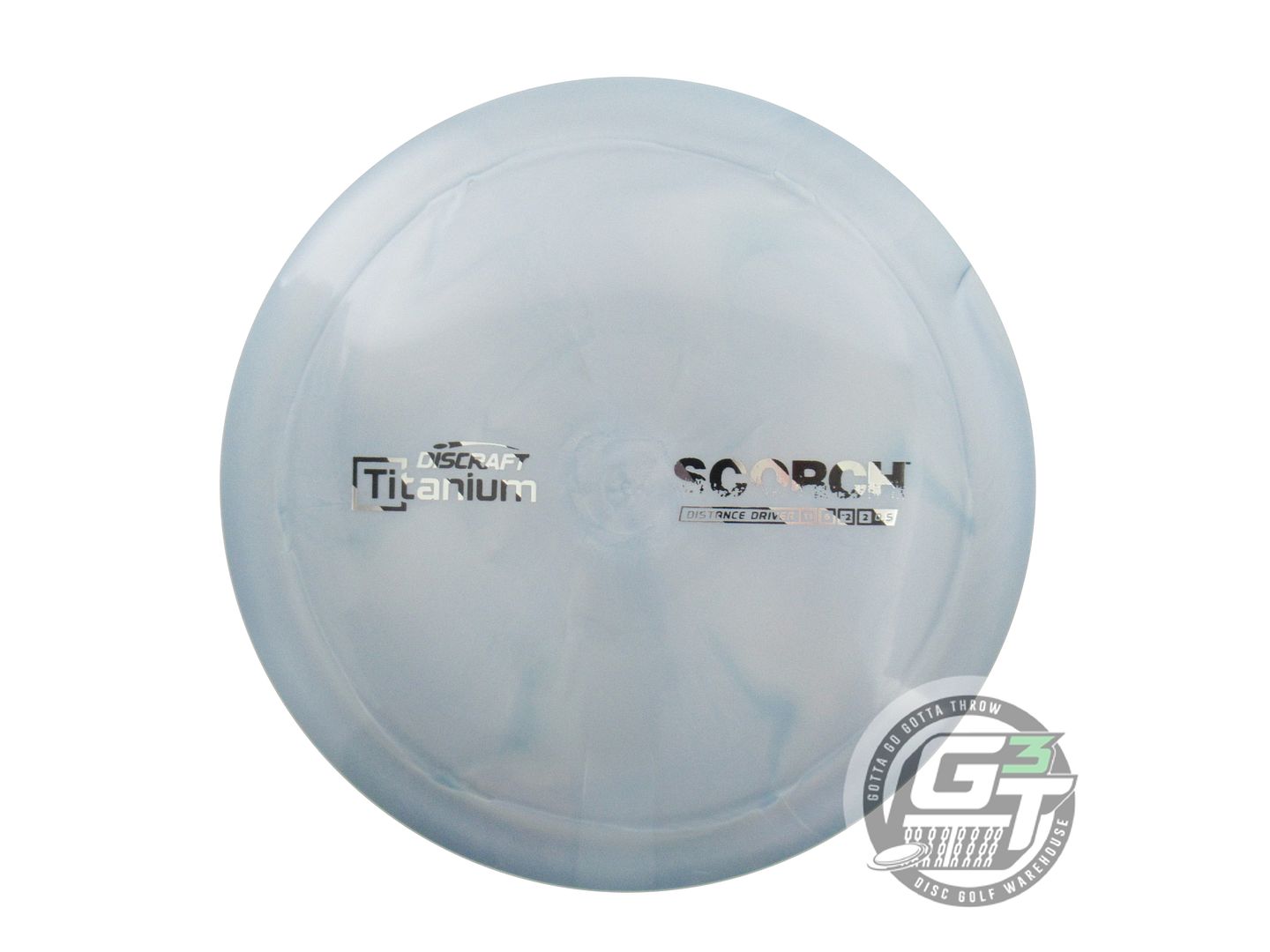 Discraft Titanium Scorch Distance Driver Golf Disc (Individually Listed)