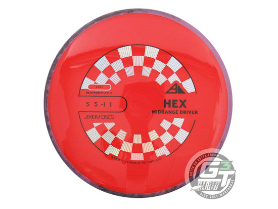 Axiom Neutron Soft Hex Midrange Golf Disc (Individually Listed)