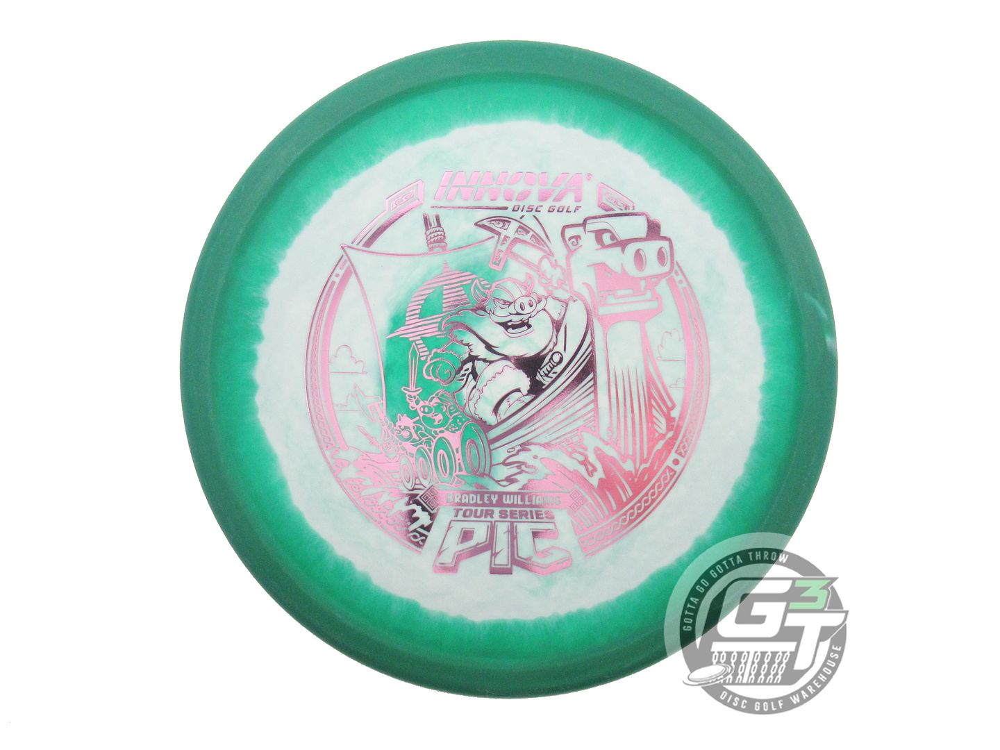 Innova Limited Edition 2024 Tour Series Bradley Williams Halo Nexus Pig Putter Golf Disc (Individually Listed)