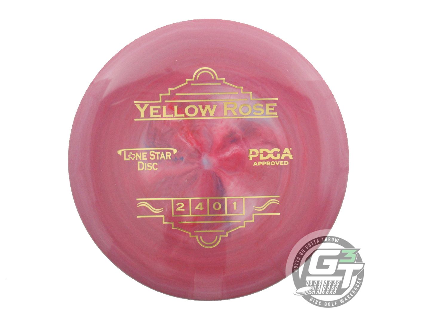 Lone Star Alpha Yellow Rose Putter Golf Disc (Individually Listed)