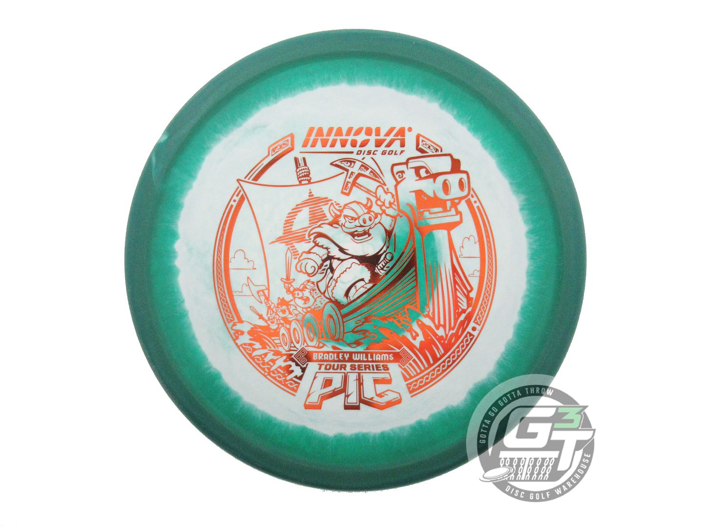 Innova Limited Edition 2024 Tour Series Bradley Williams Halo Nexus Pig Putter Golf Disc (Individually Listed)