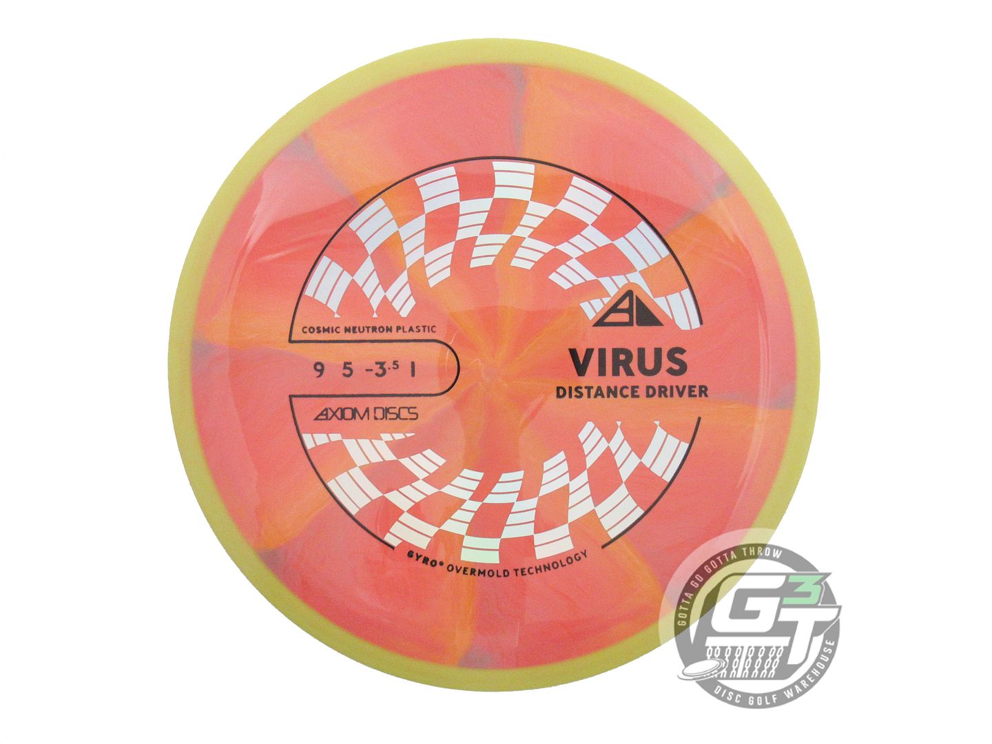 Axiom Cosmic Neutron Virus Distance Driver Golf Disc (Individually Listed)