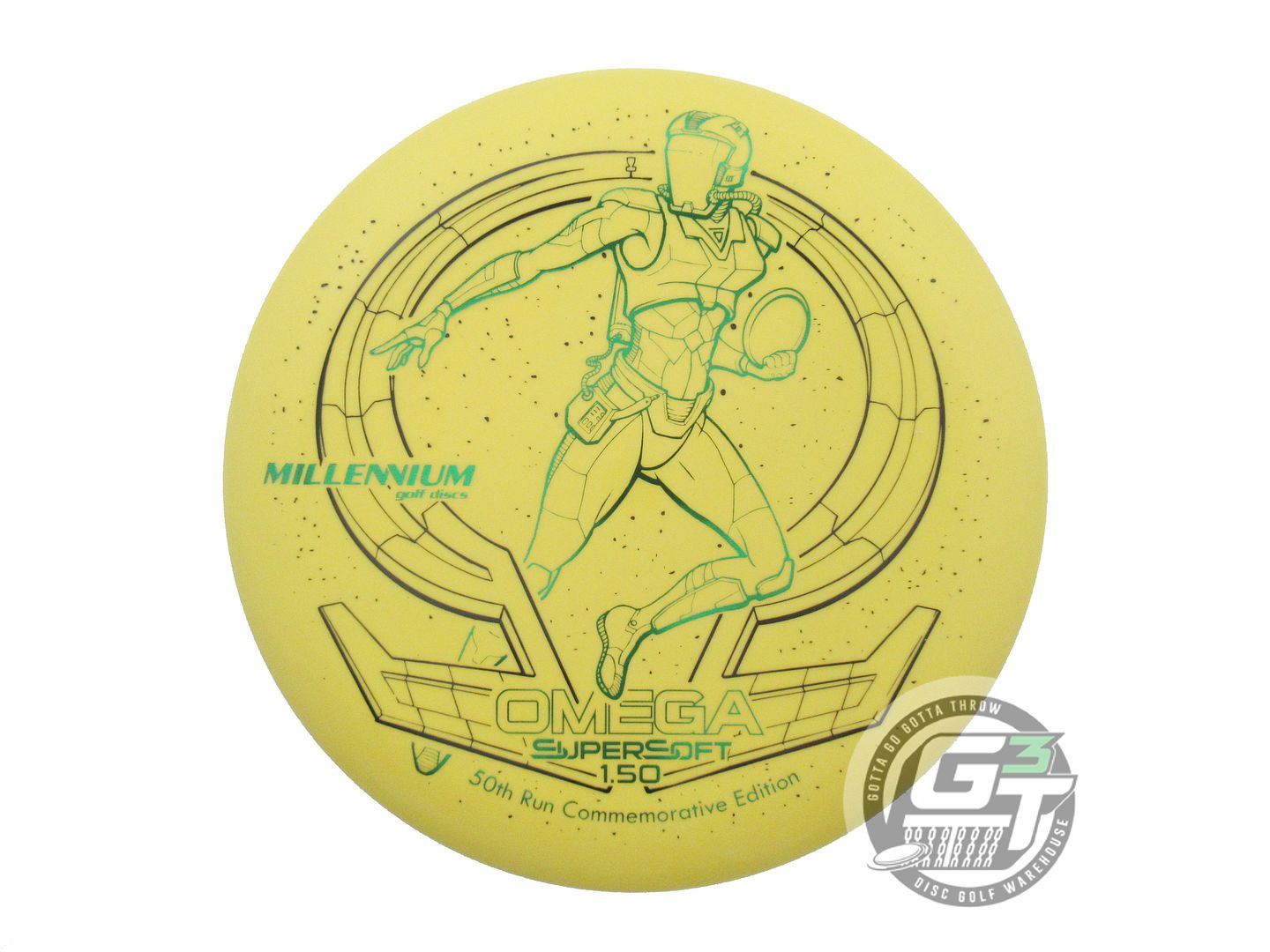 Millennium Limited Edition XXL Stamp 50th Run Commemorative Standard Omega SuperSoft Putter Golf Disc (Individually Listed)