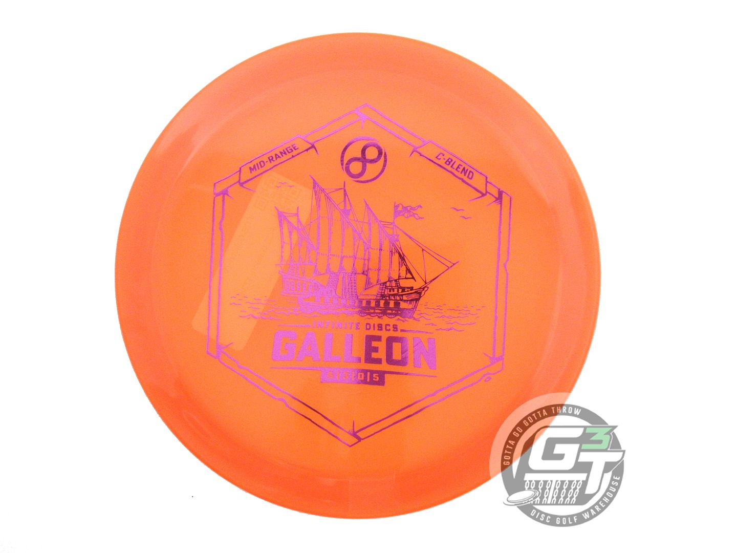 Infinite Discs C-Blend Galleon Midrange Golf Disc (Individually Listed)
