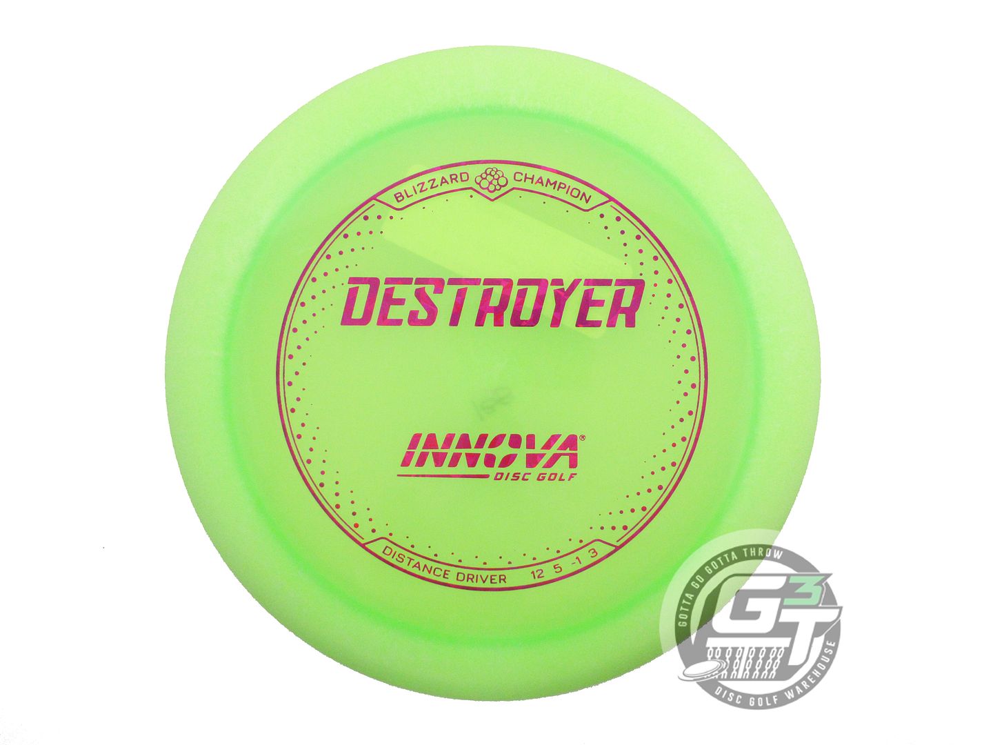 Innova Blizzard Champion Destroyer Distance Driver Golf Disc (Individually Listed)
