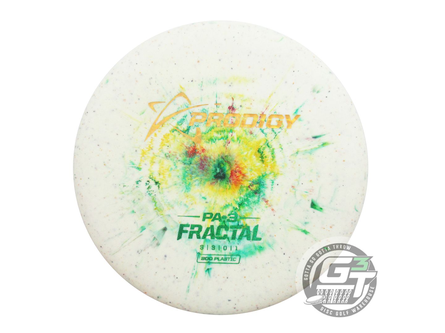 Prodigy 300 Fractal PA3 Putter Golf Disc (Individually Listed)