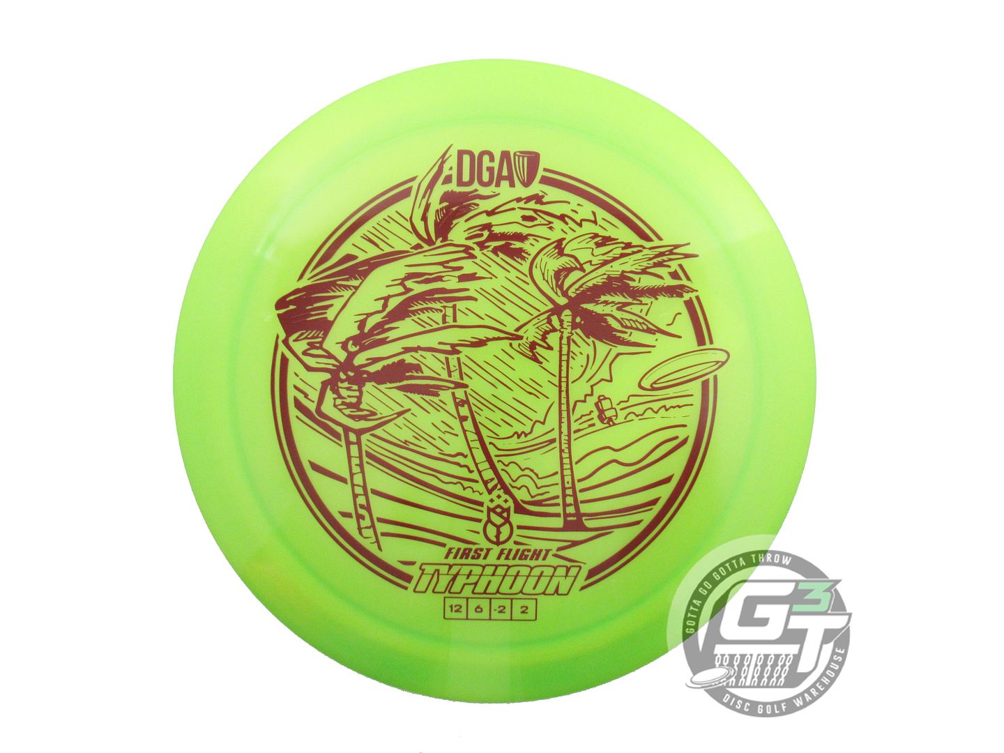 DGA First Run ProLine Typhoon [Catrina Allen 2X] Distance Driver Golf Disc (Individually Listed)