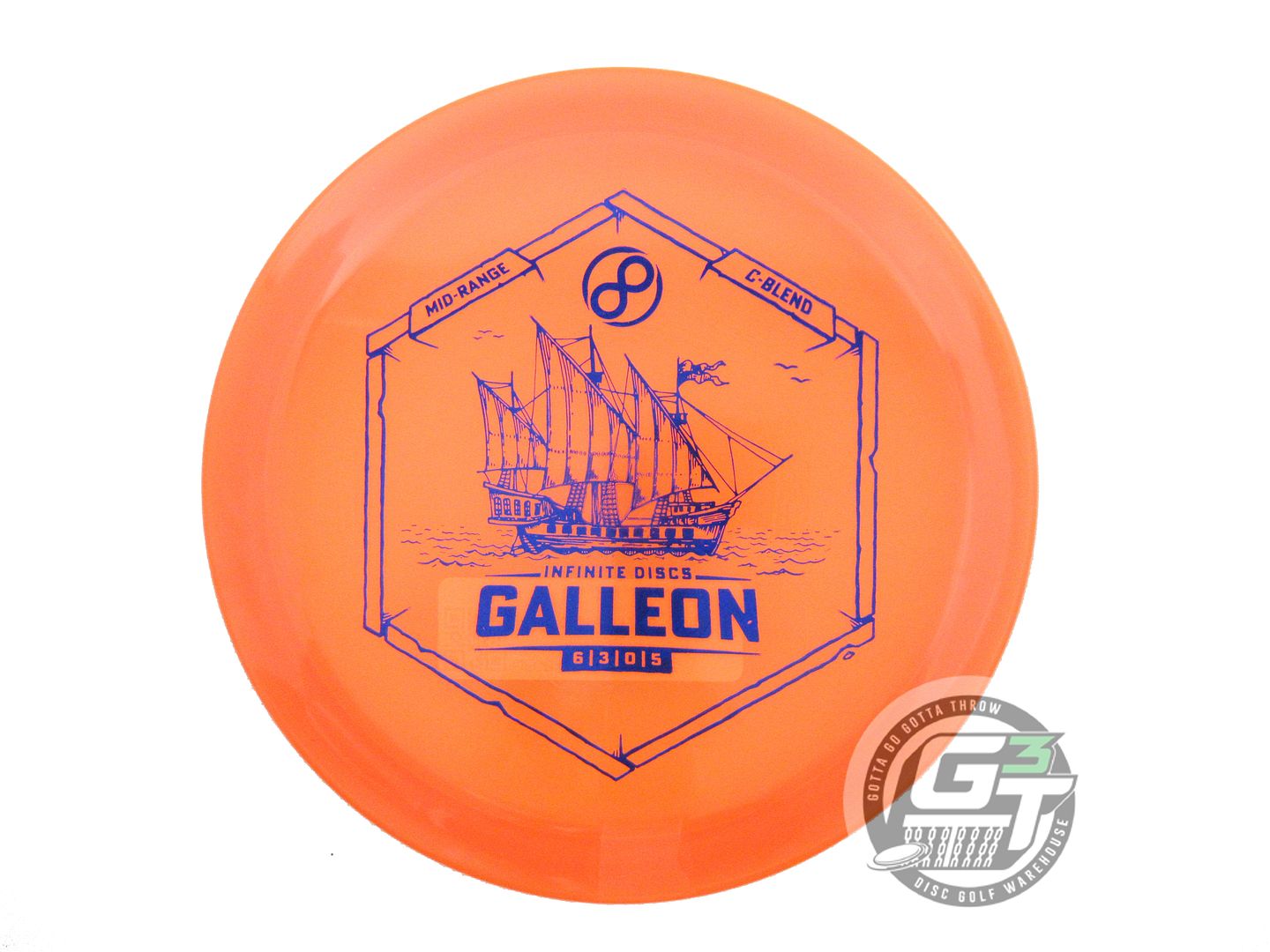 Infinite Discs C-Blend Galleon Midrange Golf Disc (Individually Listed)