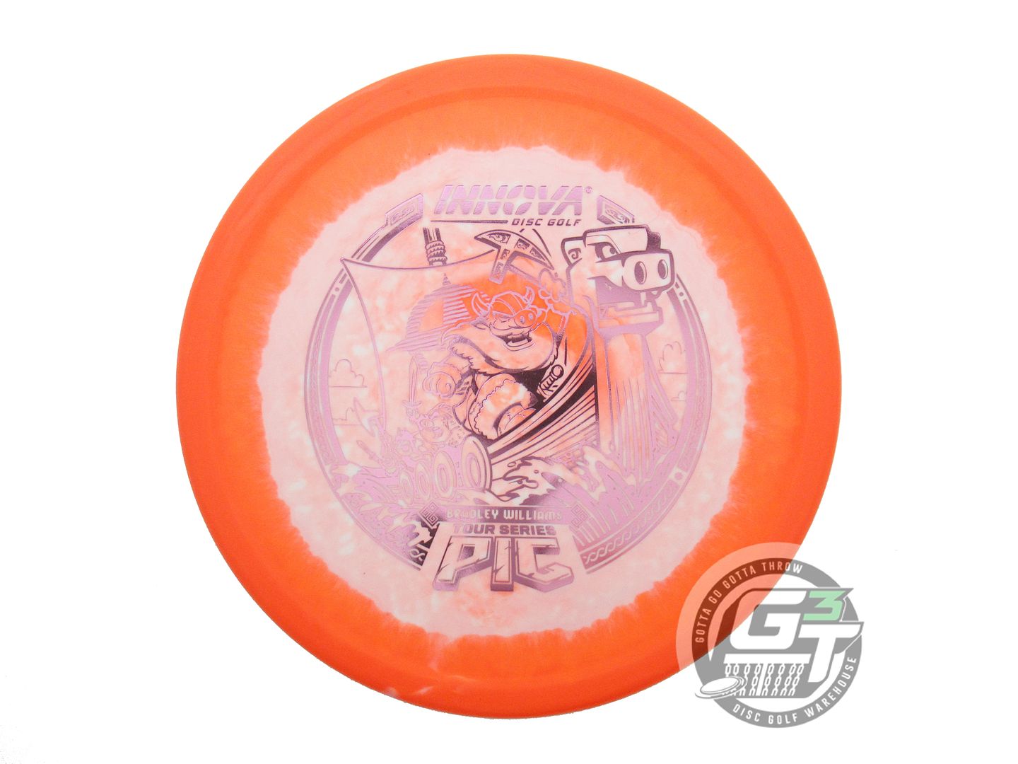 Innova Limited Edition 2024 Tour Series Bradley Williams Halo Nexus Pig Putter Golf Disc (Individually Listed)