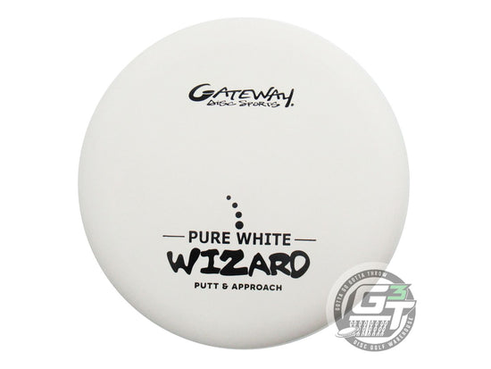 Gateway Pure White Wizard Putter Golf Disc (Individually Listed)