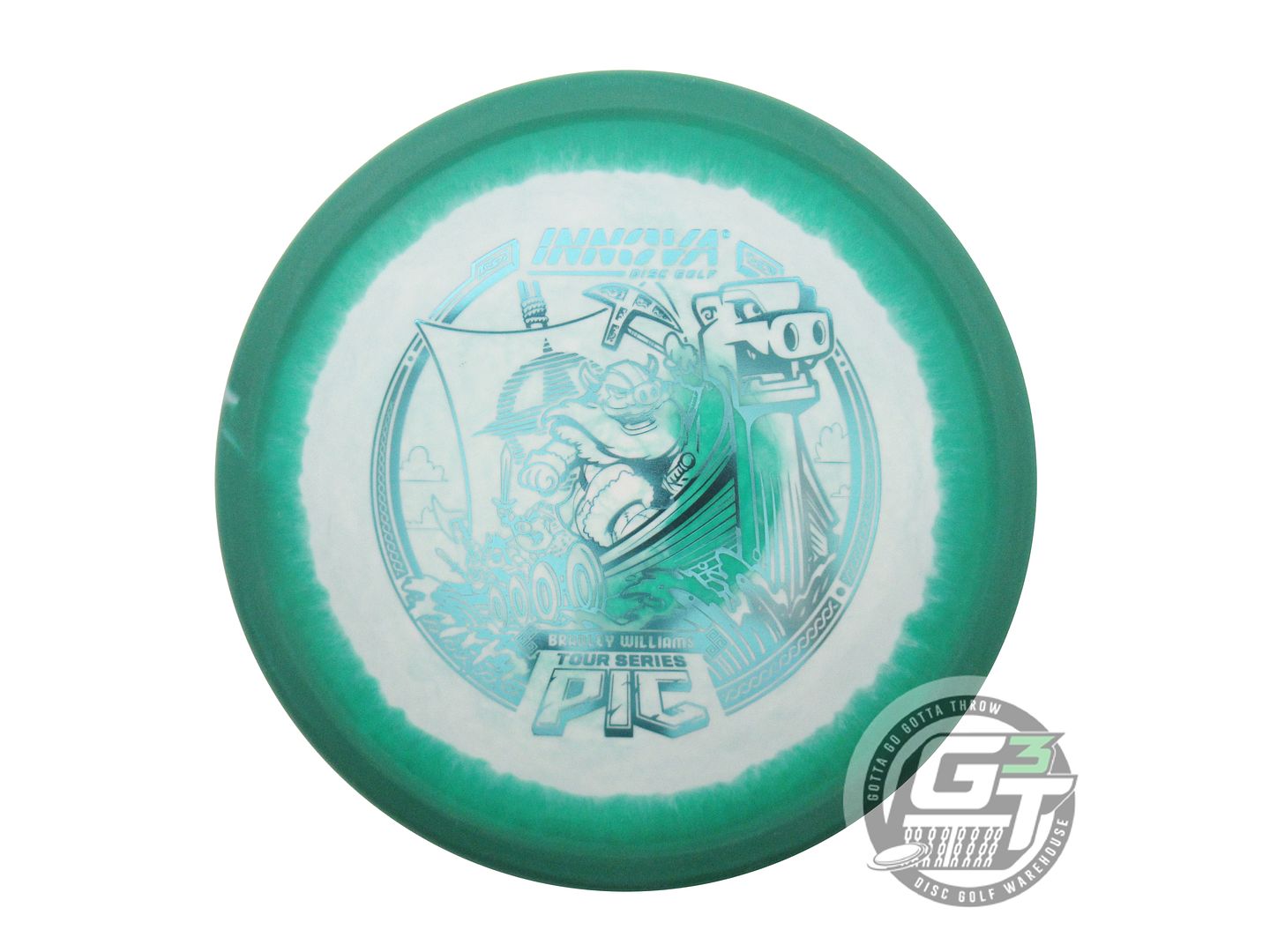 Innova Limited Edition 2024 Tour Series Bradley Williams Halo Nexus Pig Putter Golf Disc (Individually Listed)