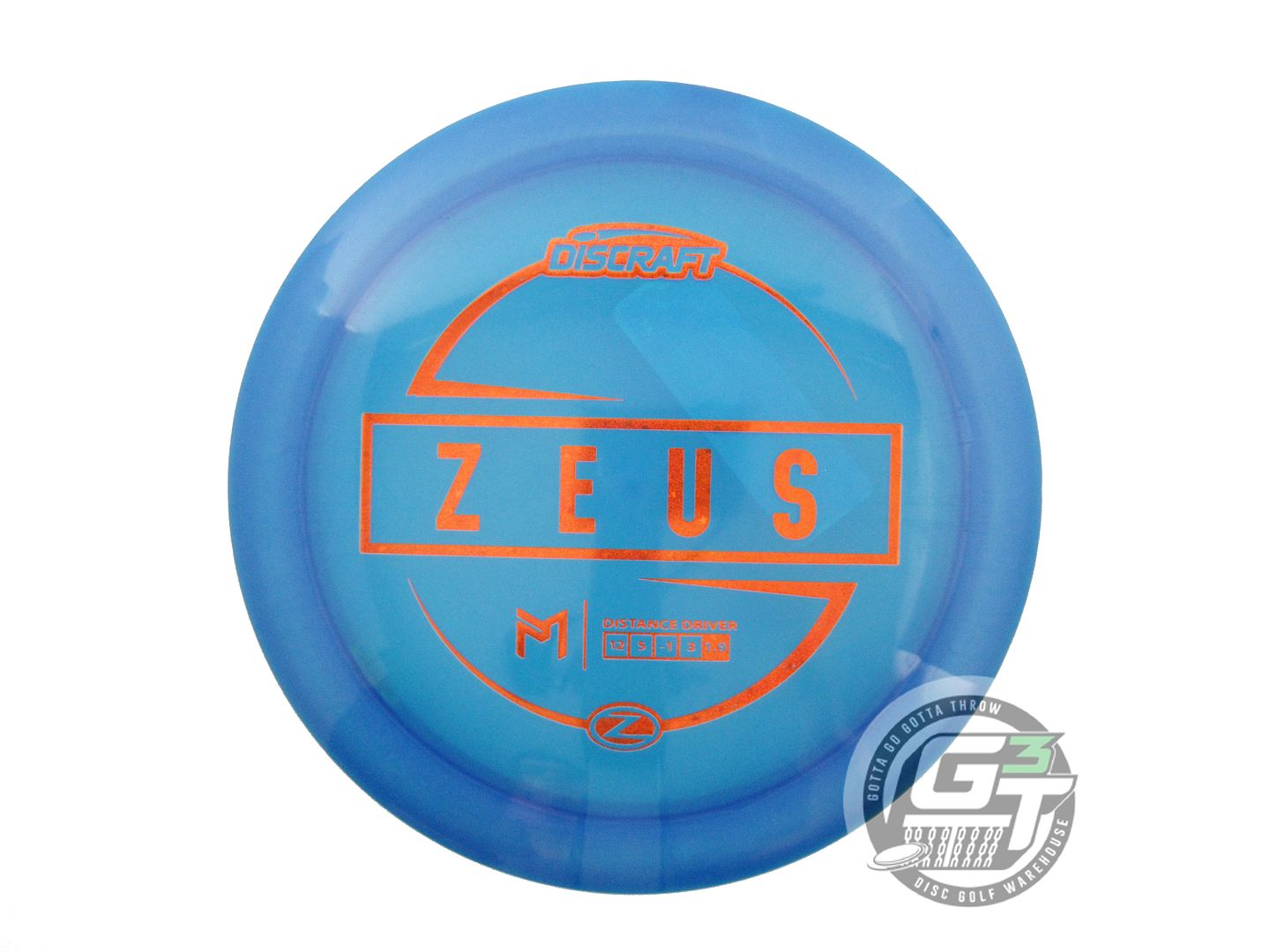 Discraft Paul McBeth Signature Elite Z Zeus Distance Driver Golf Disc (Individually Listed)