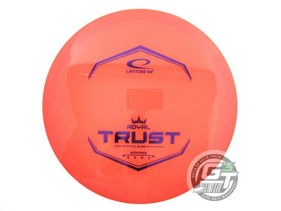 Latitude 64 Royal Clear Trust Midrange Golf Disc (Individually Listed)