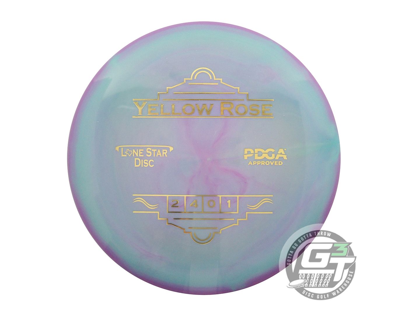 Lone Star Bravo Yellow Rose Putter Golf Disc (Individually Listed)