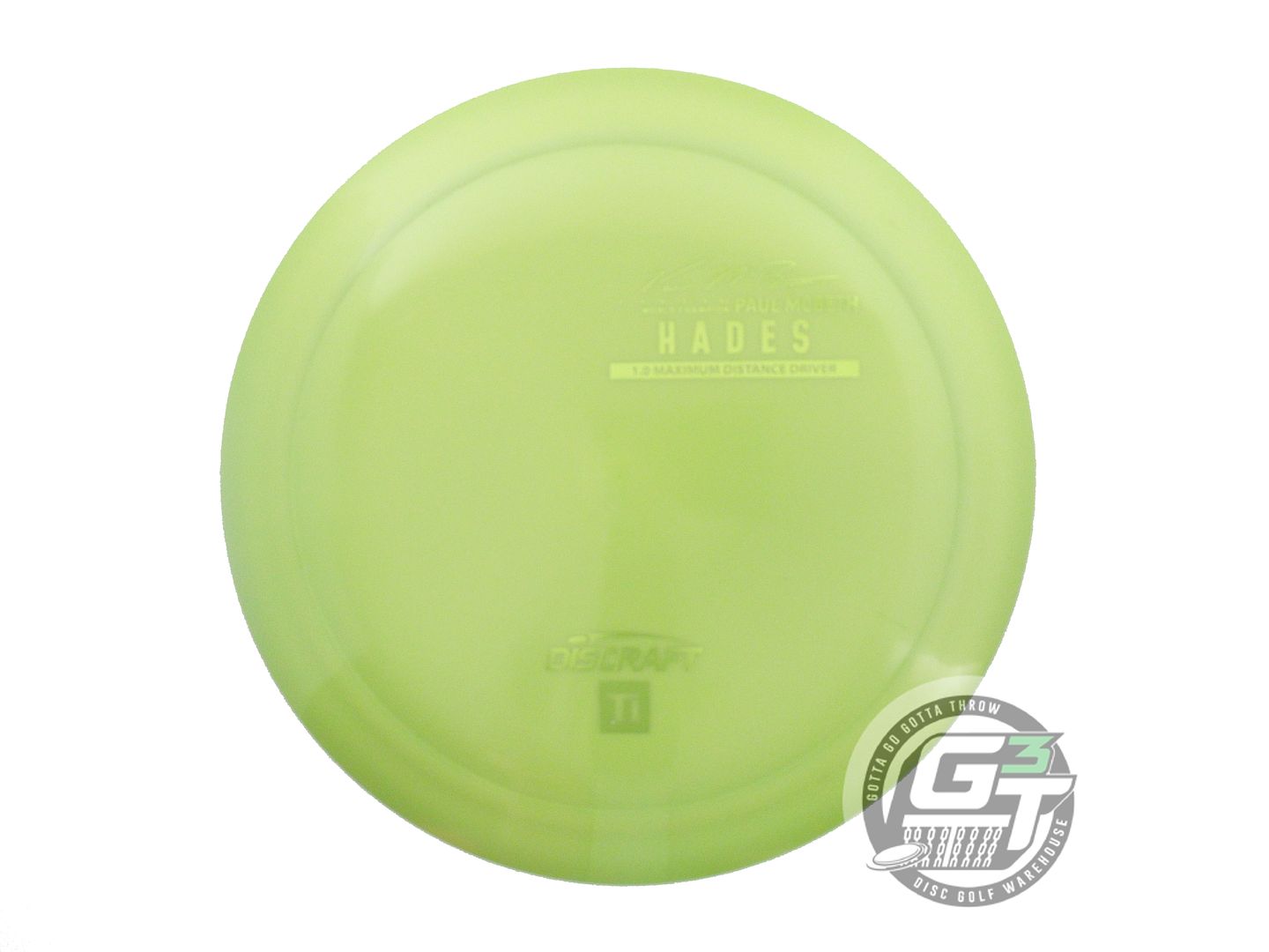 Discraft Limited Edition 2024 Elite Team Paul McBeth Titanium Hades Distance Driver Golf Disc (Individually Listed)