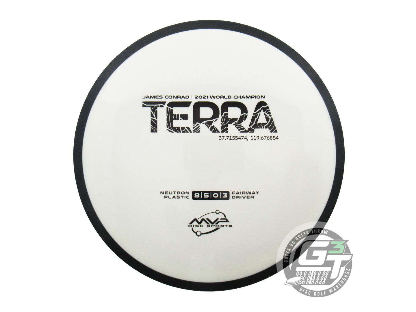 MVP Neutron Terra [James Conrad 1X] Fairway Driver Golf Disc (Individually Listed)