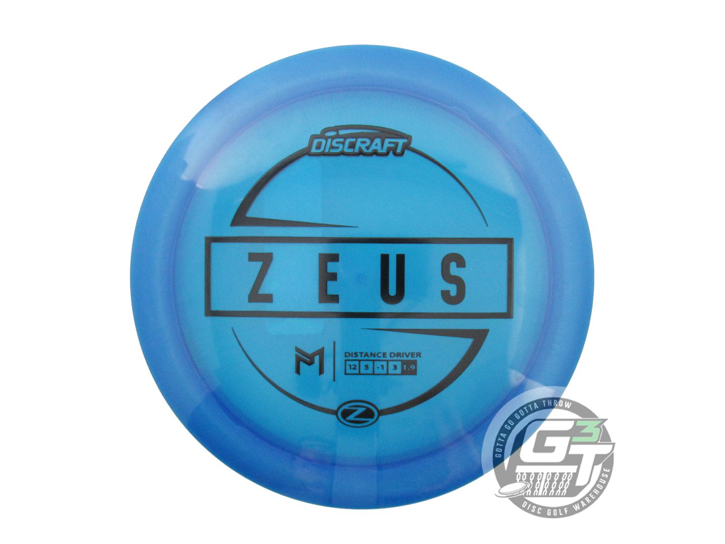 Discraft Paul McBeth Signature Elite Z Zeus Distance Driver Golf Disc (Individually Listed)