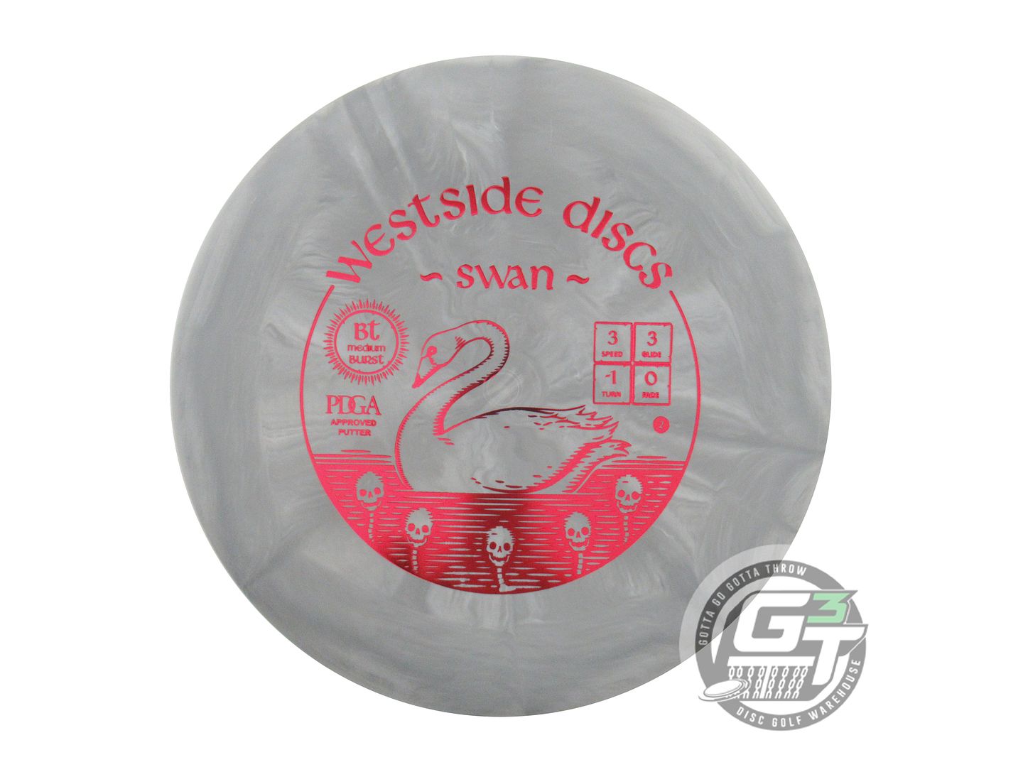 Westside BT Medium Burst Swan 2 Putter Golf Disc (Individually Listed)