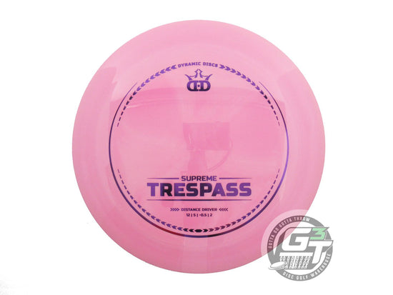 Dynamic Discs Supreme Trespass Distance Driver Golf Disc (Individually Listed)