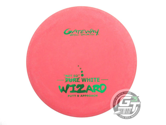 Gateway "Not So" Pure White Wizard Putter Golf Disc (Individually Listed)